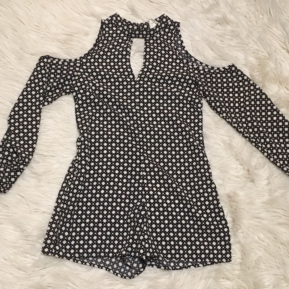 Cold Shoulder Romper